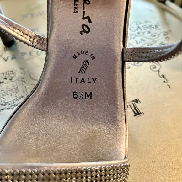 Italian strappy heels - Picture 2 of 4